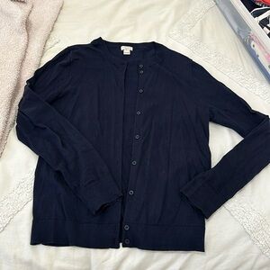 J Crew Caryn cardigan navy